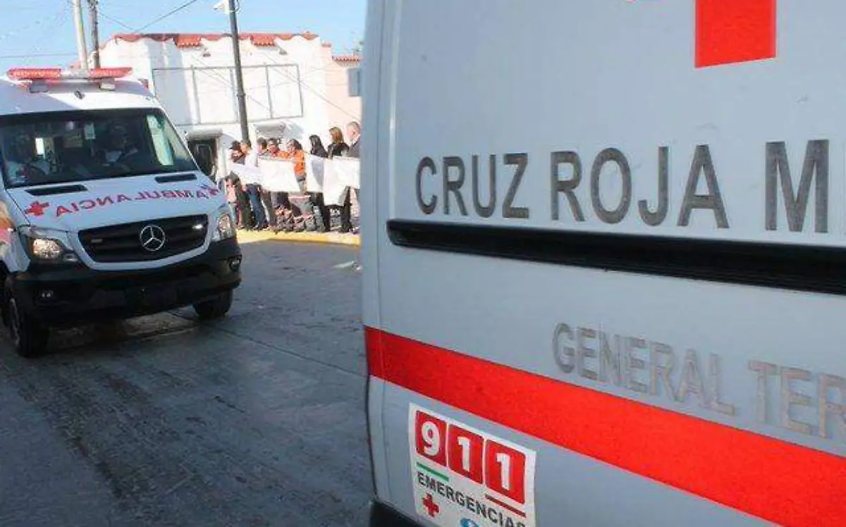 ambulancia Cruz roja 